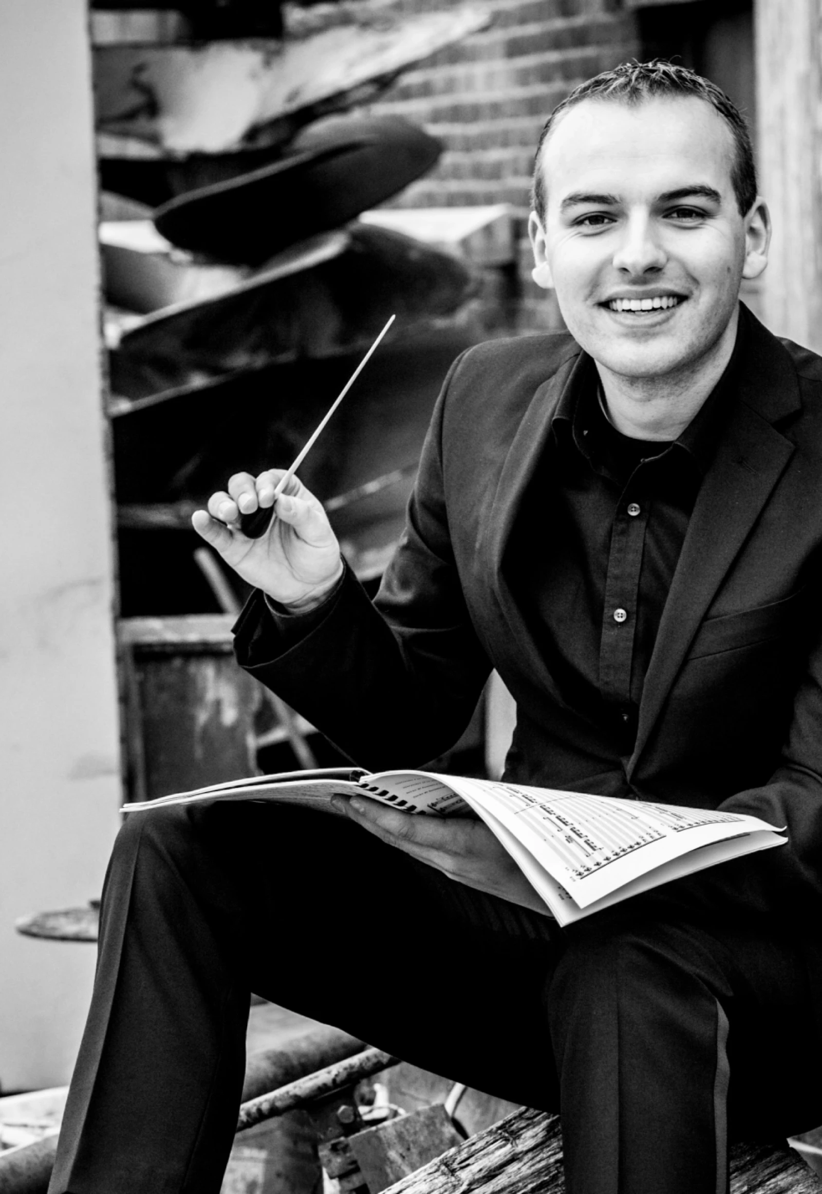 Paul van Dalen, dirigent van Brassband Apeldoorn